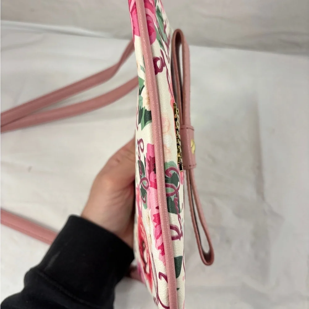 Juicy Couture Pick Ur Petal  Peek A Bow Floral Crossbody new no tags - Picture 7 of 10